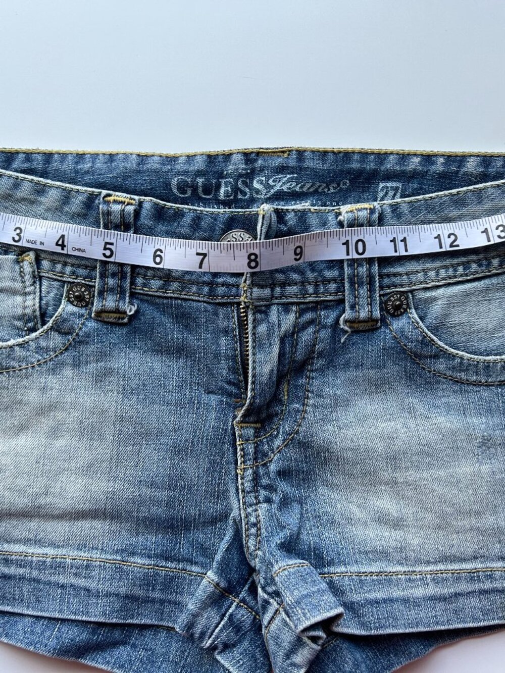 Guess Denim Extra Short Shorts